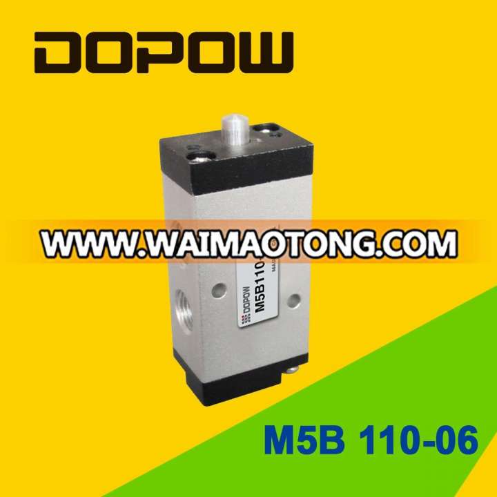 M5b110-06 2 Position 5 Port M5 Manual Mechanical Valve