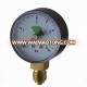 Black ABS Normal Dry Gas 0-4bar Pressure Gauge